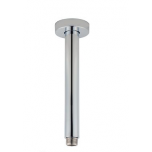 Lucid Chrome Round Ceiling Shower Arm 400